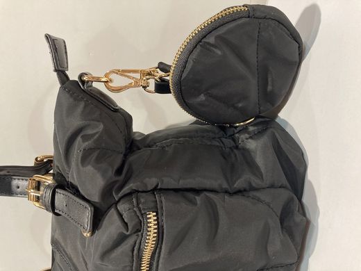 Bolso cruzado monocolor Varis Black
