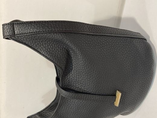 Bolso cruzado monocolor Varis Black