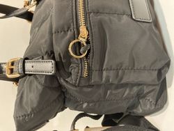 Bolso cruzado monocolor Varis Black