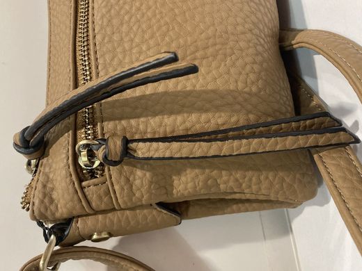 Bolso cruzado pequeño Varis Brown