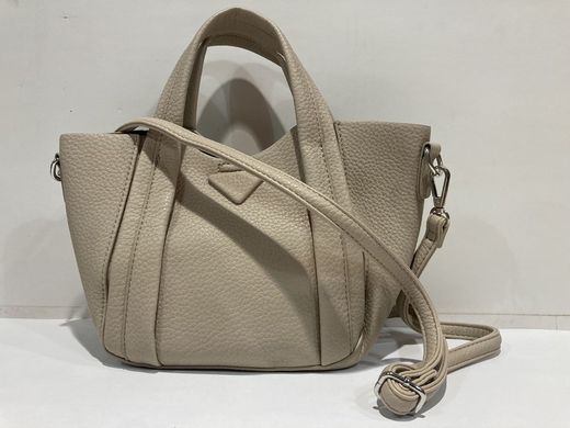 Bolso pequeño cruzado con cadena Varis Brown