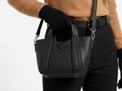 Bolso pequeño cruzado Varis Black
