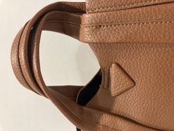 Bolso pequeño cruzado Varis Cognac