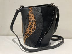 Bolso pequeño cruzado Varis Black