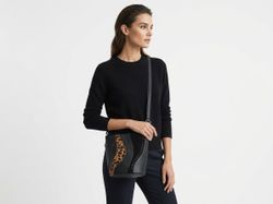 Bolso pequeño cruzado Varis Black