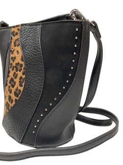 Bolso pequeño cruzado Varis Black