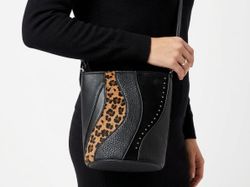 Bolso pequeño cruzado Varis Black