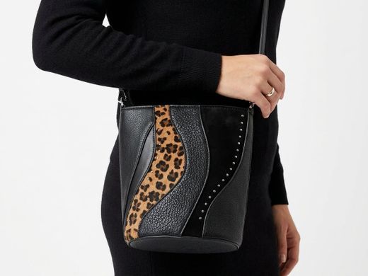 Bolso pequeño cruzado Varis Black