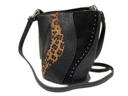 Bolso pequeño cruzado Varis Black