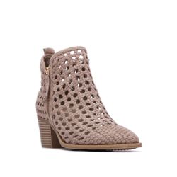 Botín campero trenzado Xti Taupe