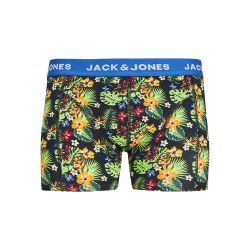 Bóxers elásticos con estampado floral Jack & Jones Black