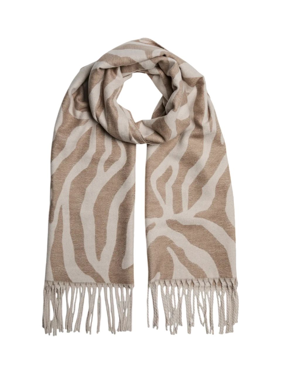 Bufanda con animal print Pieces Silver Lining U