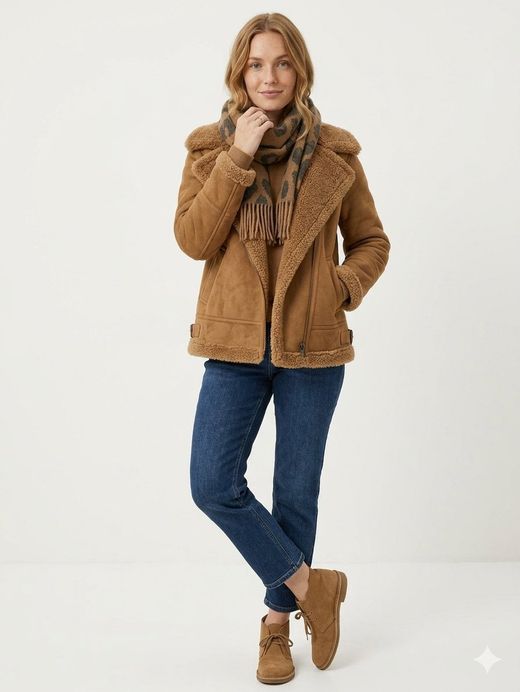 Bufanda con estampado tigre con flecos Vero Moda Tigers Eye