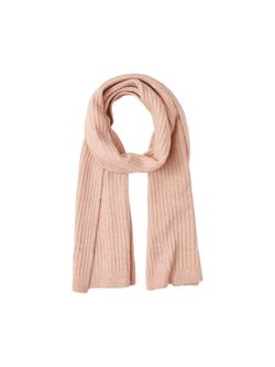 Bufanda larga canalé Pieces Rose Cloud