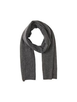 Bufanda larga Pieces Dark Grey Mela