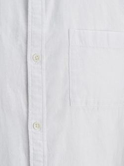 Camisa básica lisa de manga corta Produkt White