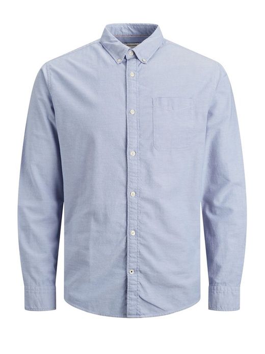 Camisa m/l oxford Jack & Jones Cashmere Blue