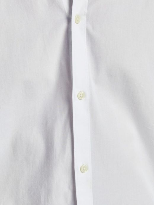 Camisa básica vestir entallada Jack & Jones White