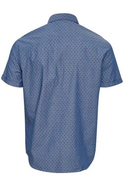 Camicia Blend Of America Coronet con stampa geometrica blu