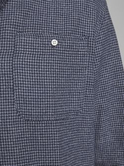 Camicia Jack & Jones pied de poule blu scuro