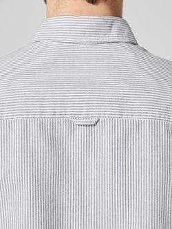 Produkt Stonewash Fine Stripe Taschenhemd