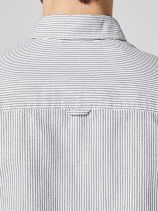 Produkt Stonewash Fine Stripe Taschenhemd