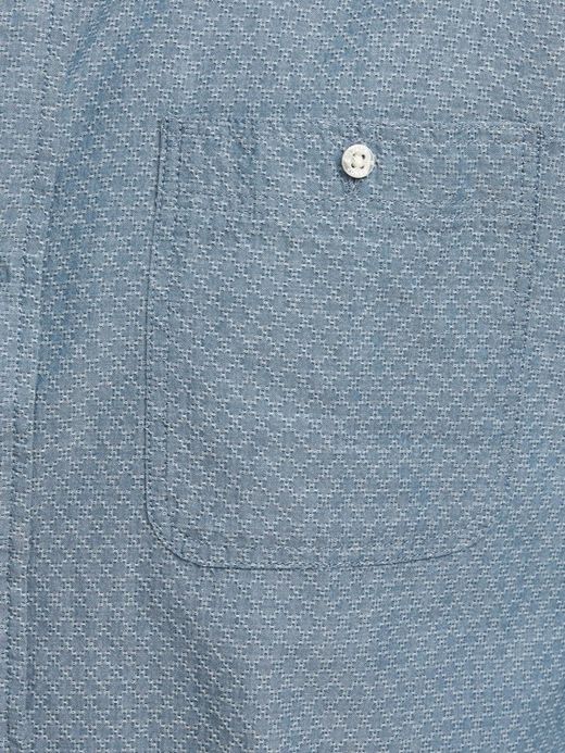 Camicia a rombi irregolari Jack & Jones Medium Blue
