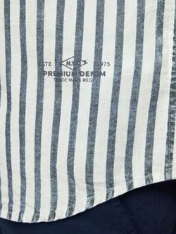 Camicia Jack & Jones Distressed Check Whisper White