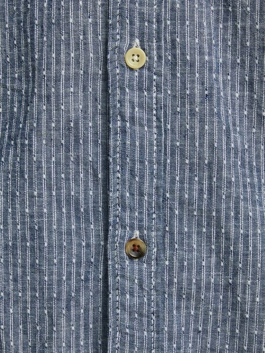 Camicia a maniche lunghe con righe eriche Giacca blu navy di Jack & Jones