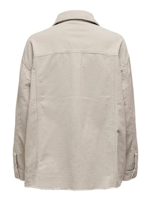 Camisa de pana oversize Only Silver Mink