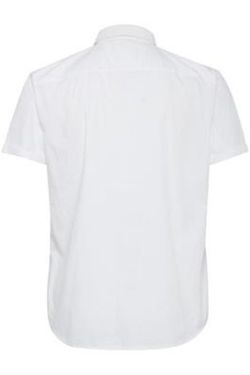 Grundlegende Mischung von Amerika White Plain Shirt