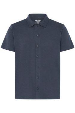 Camisa m/c con detalle rombo relieve Blend Of America Navy Blazer