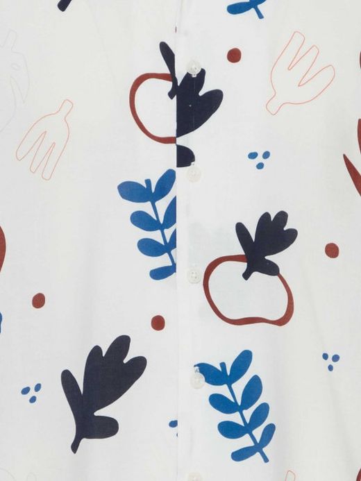 Camisa m/c con dibujos motivos vegetales Blend Of America Snow White
