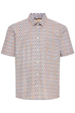 Camisa m/c con estampado bicolor Blend Of America Blue