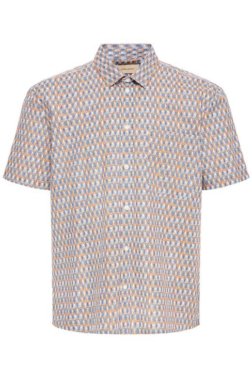 Camisa m/c con estampado bicolor Blend Of America Blue