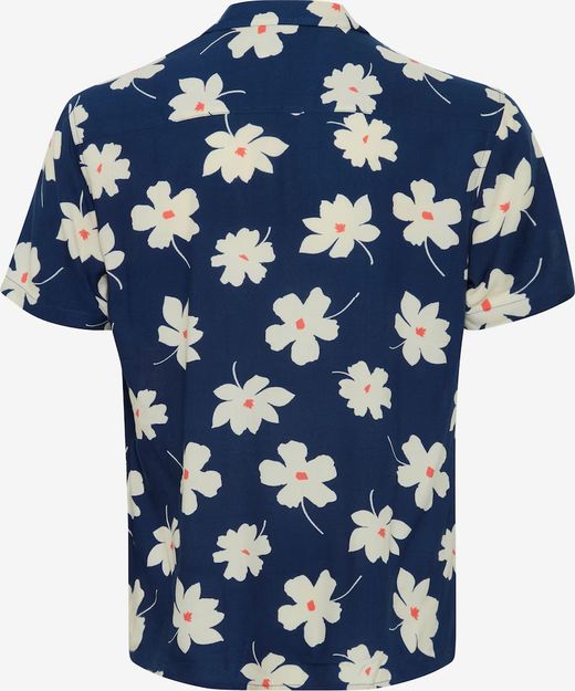 Camisa m/c con estampado floral grande Blend Of America Dress Blue