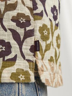 Camisa m/c con estampado floral tricolor Jack & Jones Crockery