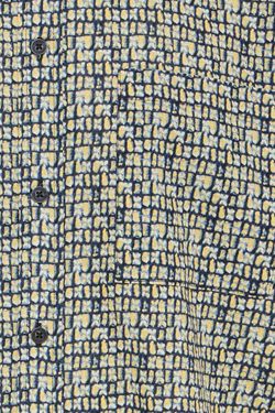 Camisa m/c con estampado geométrico tricolor Blend Of America Navy
