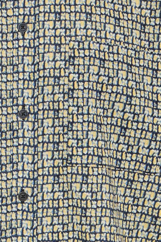Camisa m/c con estampado geométrico tricolor Blend Of America Navy
