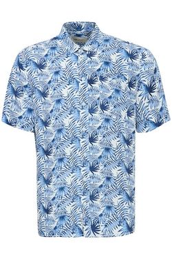 Camisa m/c con estampado hojas bicolor Blend Of America Dress Blue
