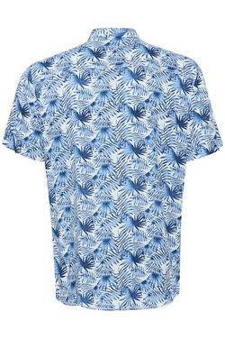 Camisa m/c con estampado hojas bicolor Blend Of America Dress Blue