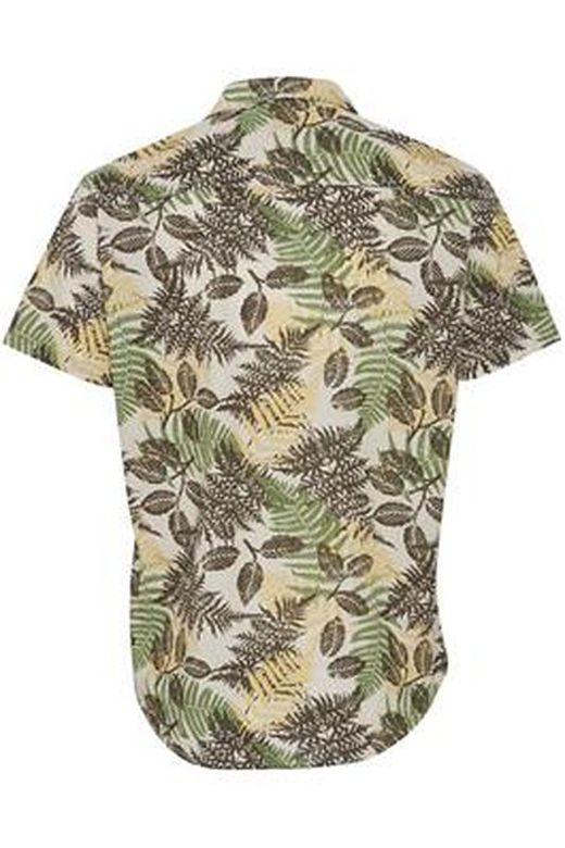 Camisa m/c con estampado hojas Blend Of America Forest Night