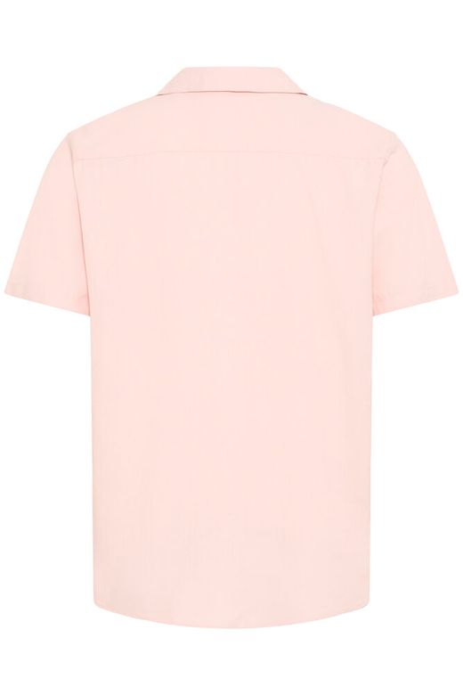 Camisa m/c de lino con cuello bowling Blend Of America Light Pink