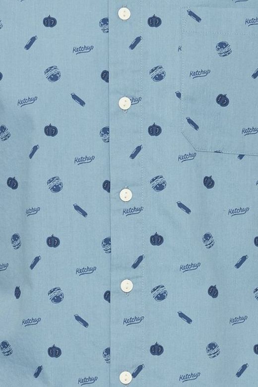 Camisa m/c dibujo burgers Blend Of America Blue