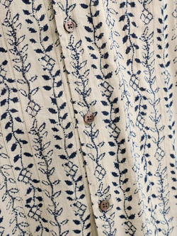 Camisa m/c resort con estampado floral monocolor Jack & Jones Moonstruck