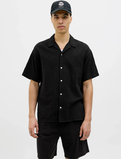 Camisa m/c resort lisa Jack & Jones Black