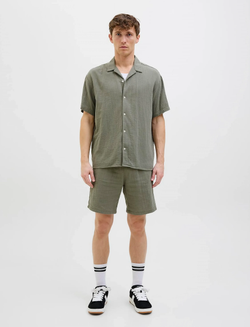 Camisa m/c resort lisa Jack & Jones Mulled Basil