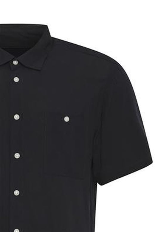 Camisa m/c viscosa lisa Blend Of America Black