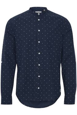 Camisa m/l con cuello mao flamencos Blend Of America Blue