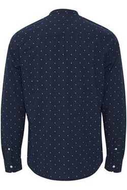 Camisa m/l con cuello mao flamencos Blend Of America Blue